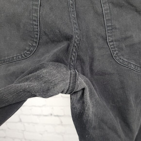 Travis Mathew Black Denim Cotton Blend Straight Leg Stretch Jeans 34 (34x32) - Picture 4 of 14